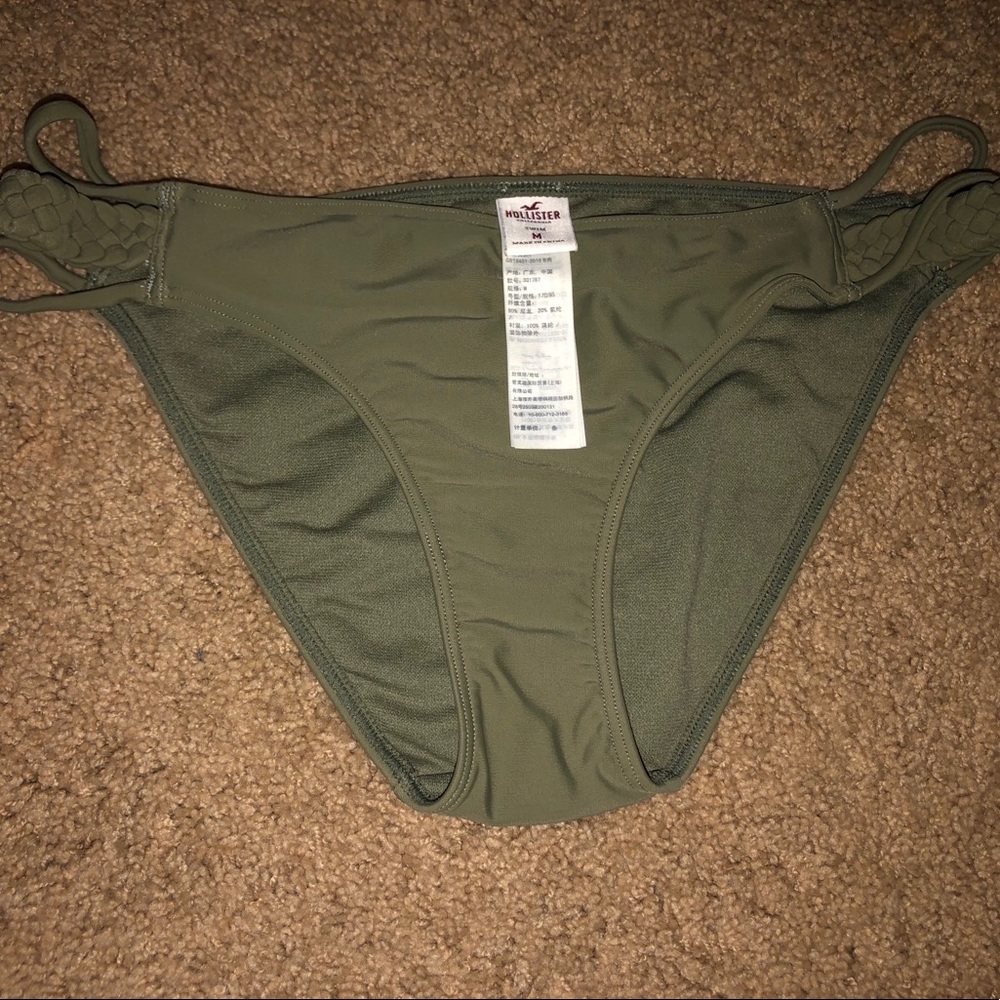 Army Green Hollister Braided Side Bottoms !!!